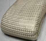 Pure  georgette Foil coading embroidery