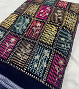 Velevt embroidery