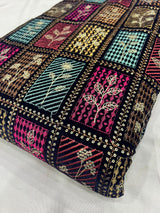 Velevt embroidery