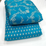 Pure zari crepe Jaccord fabric