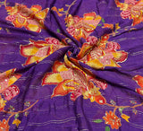 Chinon Lurex lining Position embroidery fabric