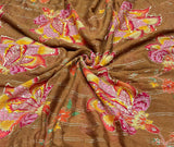 Chinon Lurex lining Position embroidery fabric