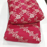 Pure zari jaccord fabric