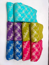 Pure zari jaccord fabric
