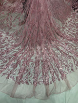 Net imported cutdana embroidery fabric