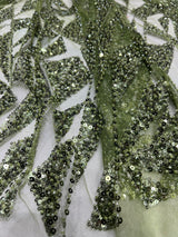 Net imported cutdana embroidery fabric