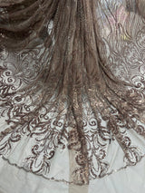Cutdana embroidery  fabric