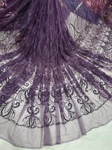 Cutdana embroidery  fabric