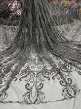 Cutdana embroidery  fabric
