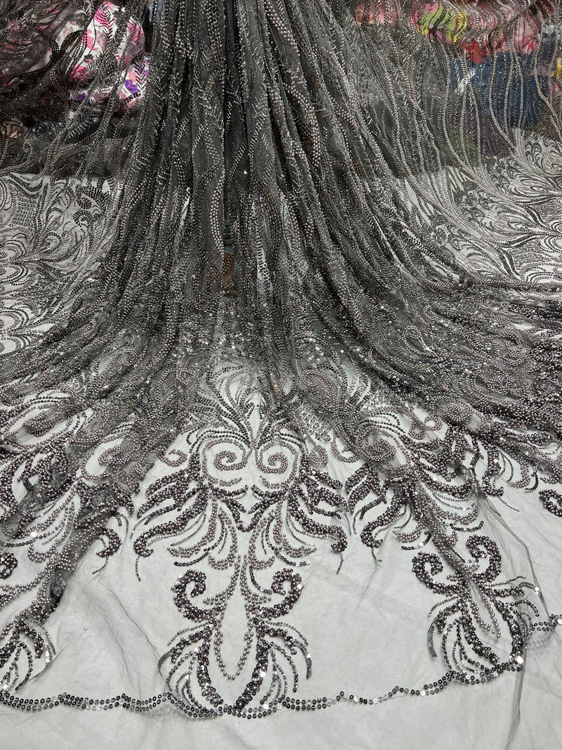 Cutdana embroidery  fabric