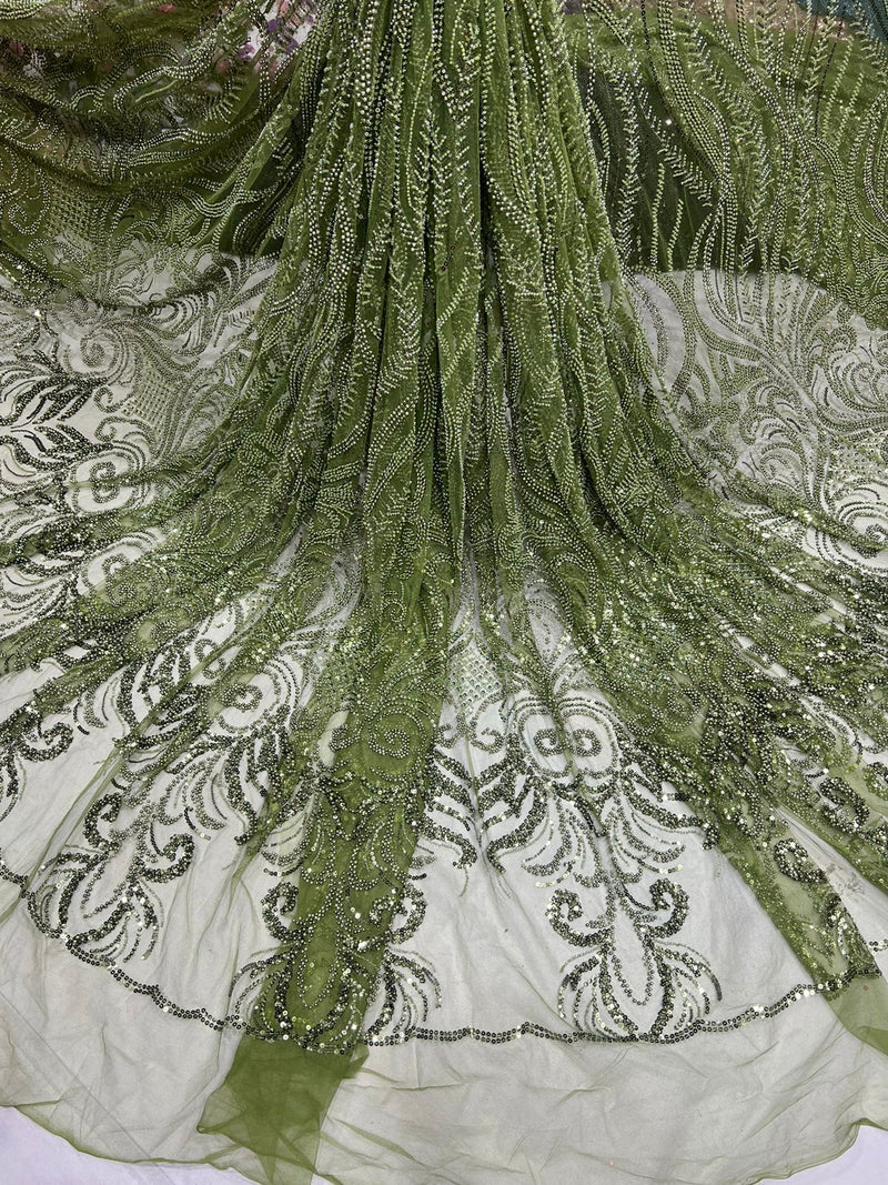 Cutdana embroidery  fabric