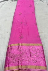 Assorted embroideries fabric