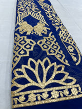 Assorted embroideries fabric