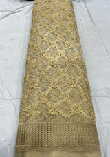 Assorted embroideries fabric