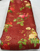 Assorted embroideries fabric