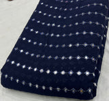 Assorted embroideries fabric