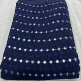 Assorted embroideries fabric