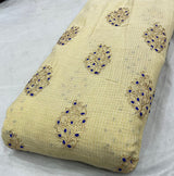 Assorted embroideries fabric