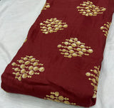 Assorted embroideries fabric