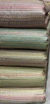 Linen embroidery fabric