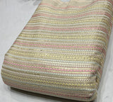 Linen embroidery fabric