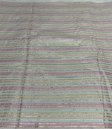 Linen embroidery fabric