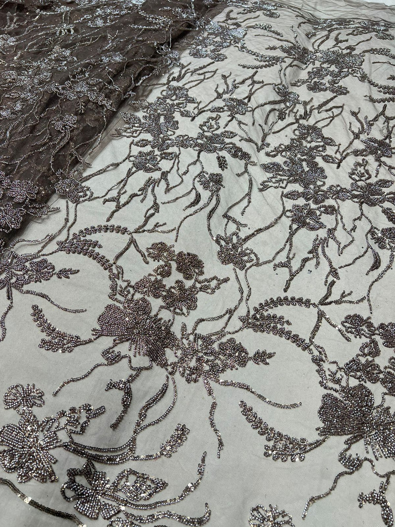 Cutdana embroidery fabric