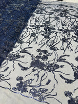 Cutdana embroidery fabric