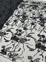 Cutdana embroidery fabric