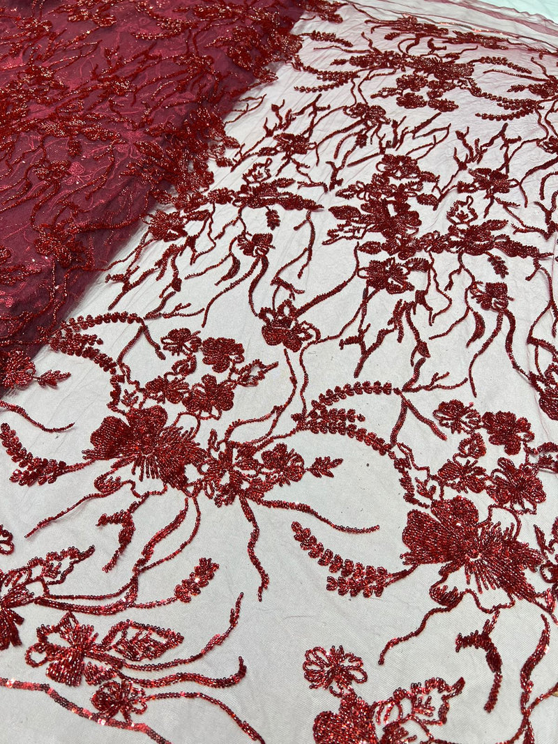 Cutdana embroidery fabric