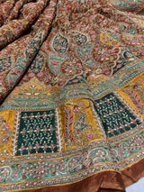 Coading embroidery fabric