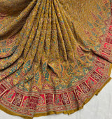 Coading embroidery fabric