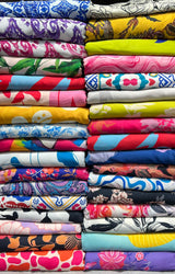 satin Digital print fabric