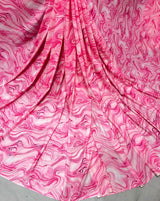 satin Digital print fabric
