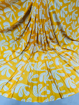 satin Digital print fabric