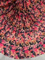 satin Digital print fabric
