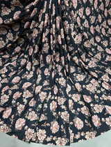 satin Digital print fabric