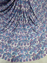 satin Digital print fabric