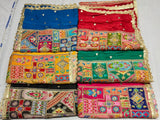 Viscose chinon embroidery fabric