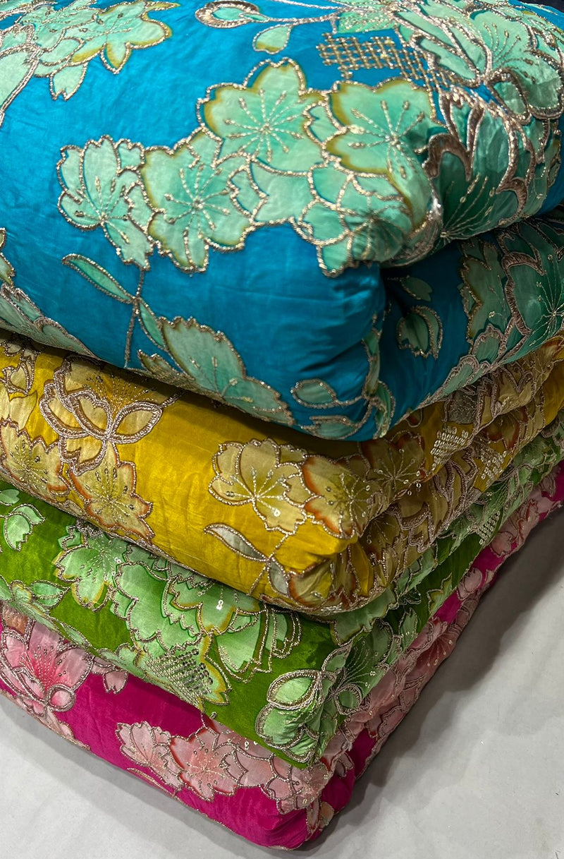 Position print embroidery fabric