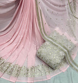 Net embroidery fabric
