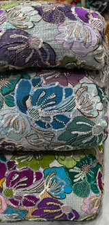 Pure crepe fabric