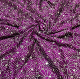 Viscose chinon fabric