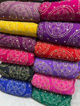 Pure chinon fabric