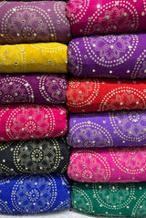 Pure chinon fabric