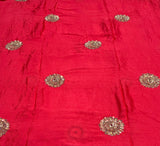 Pure viscose chinon fabric