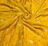 Pure chinon fabric
