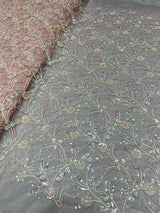 Heavy cutdana fabric