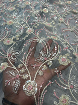 Heavy cutdana fabric