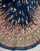 Multi embroidery fabric